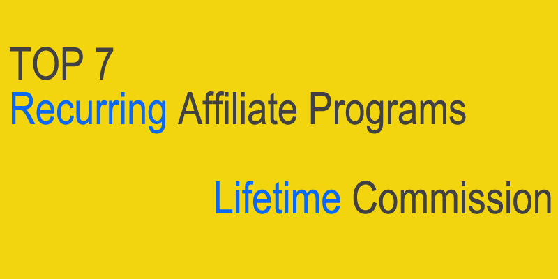 recurring affiliate programs